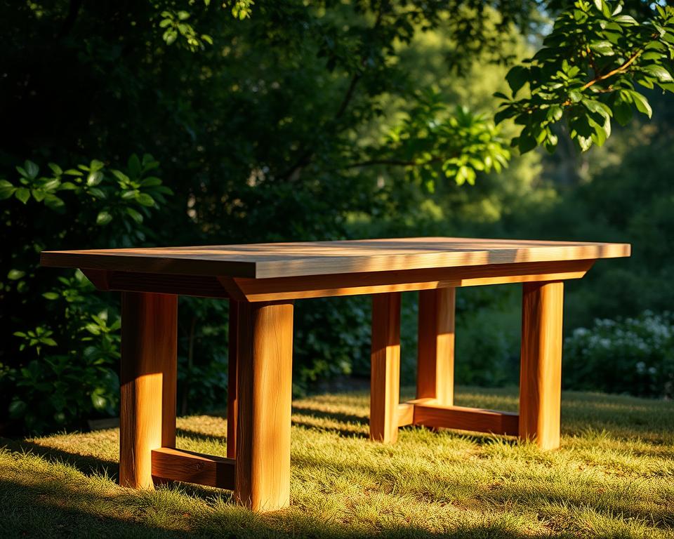 Robinie und Eiche Gartenmöbel