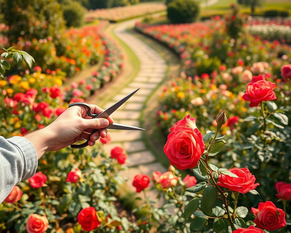 Rosenschnitt Methoden