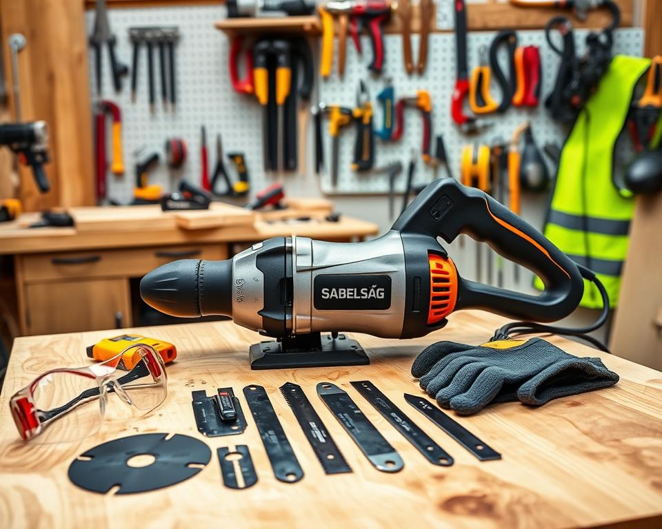 Säbelsäge Sicherheitsausrüstung