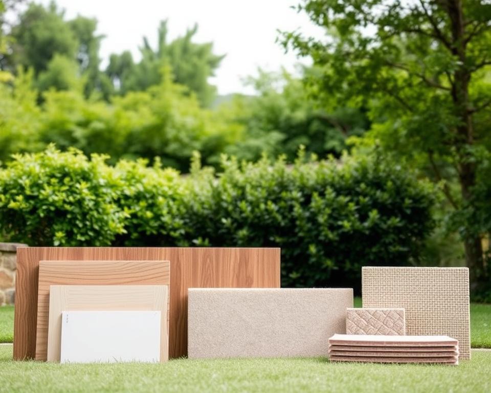 Schallschutzmaterialien für den Garten