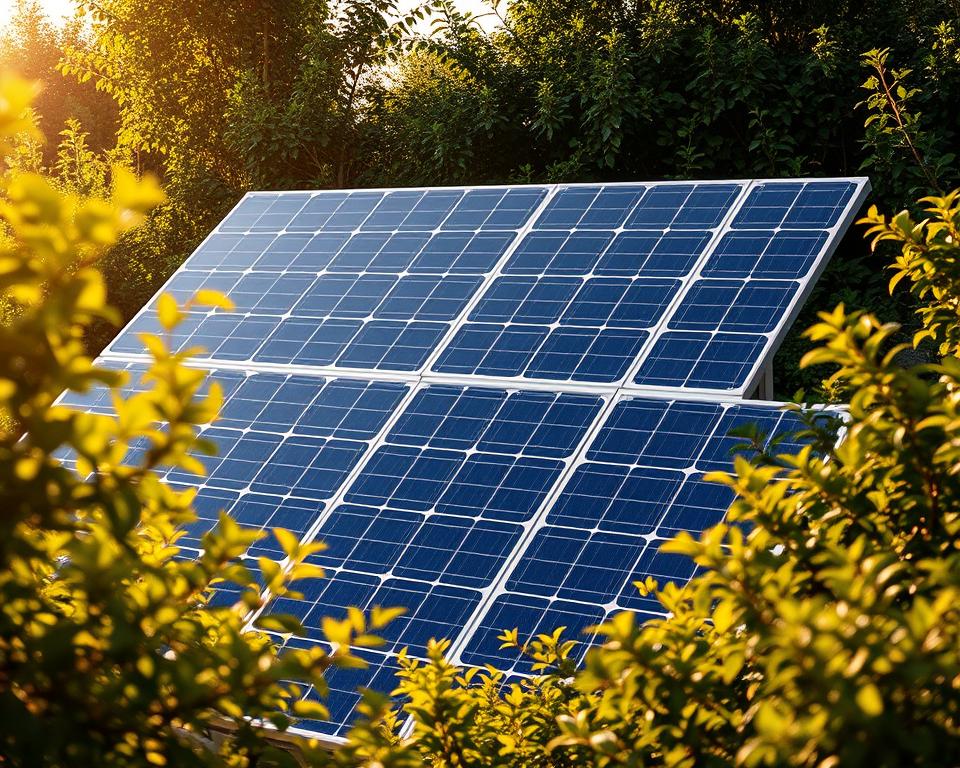Solarmodule für Gartenanlagen
