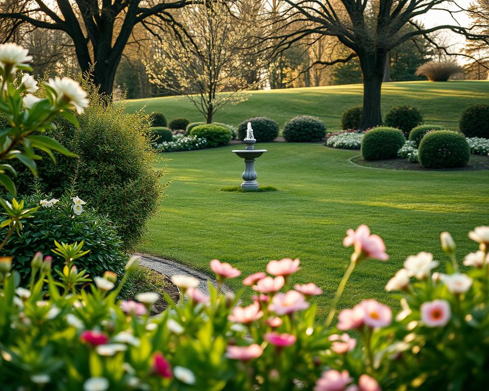 Springbrunnen Standort Auswahl