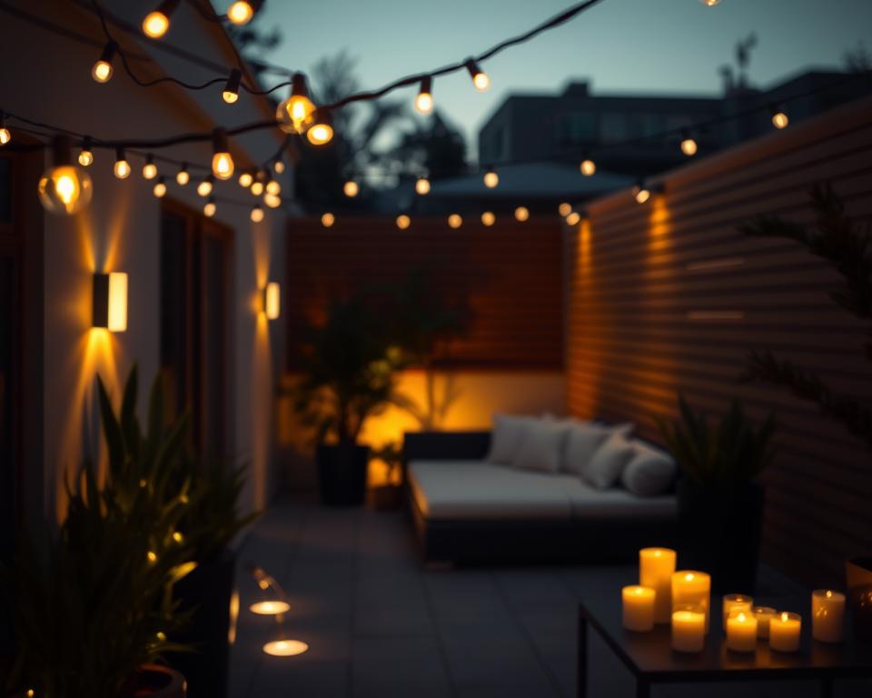 Terrassenbeleuchtung Design