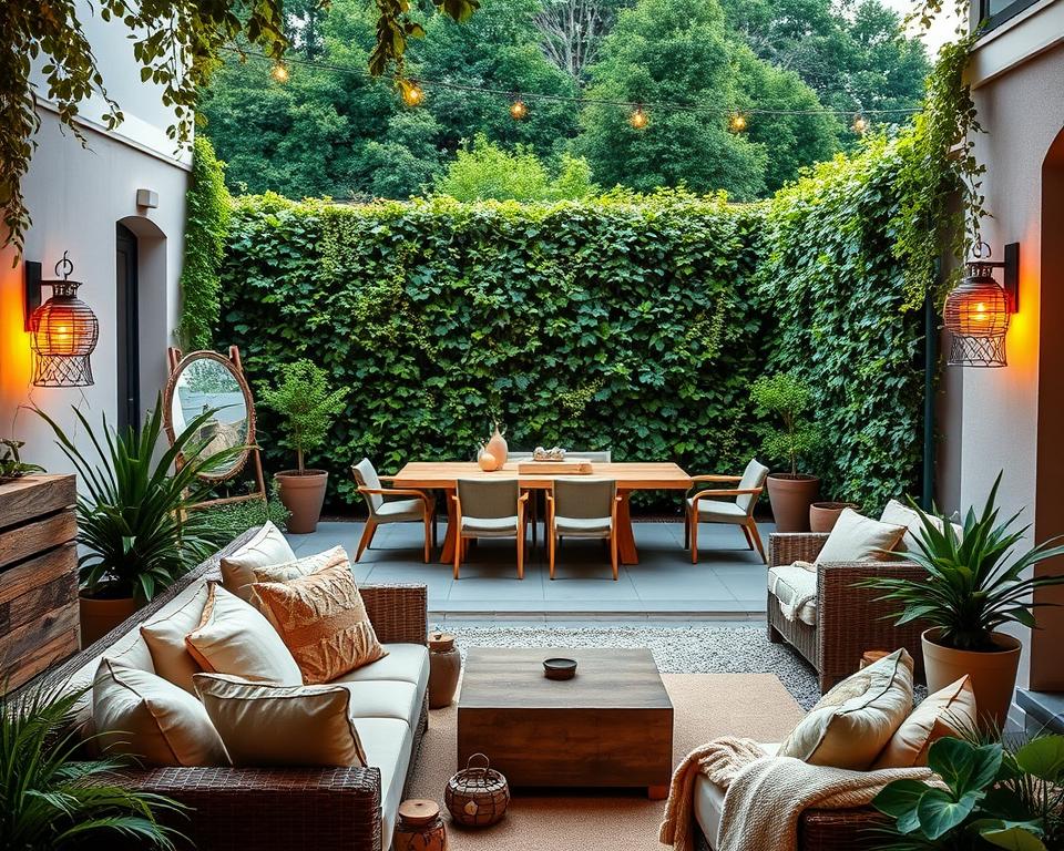 Terrassenzonen Gestaltung