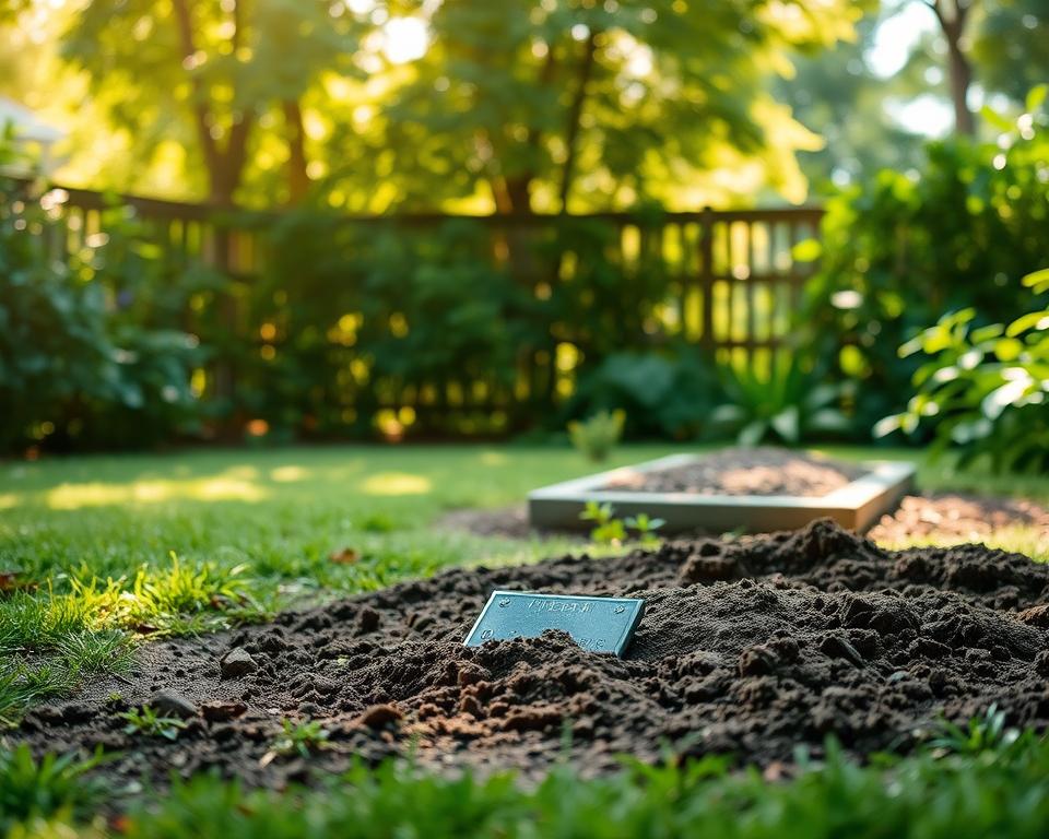Tierbestattung im Garten