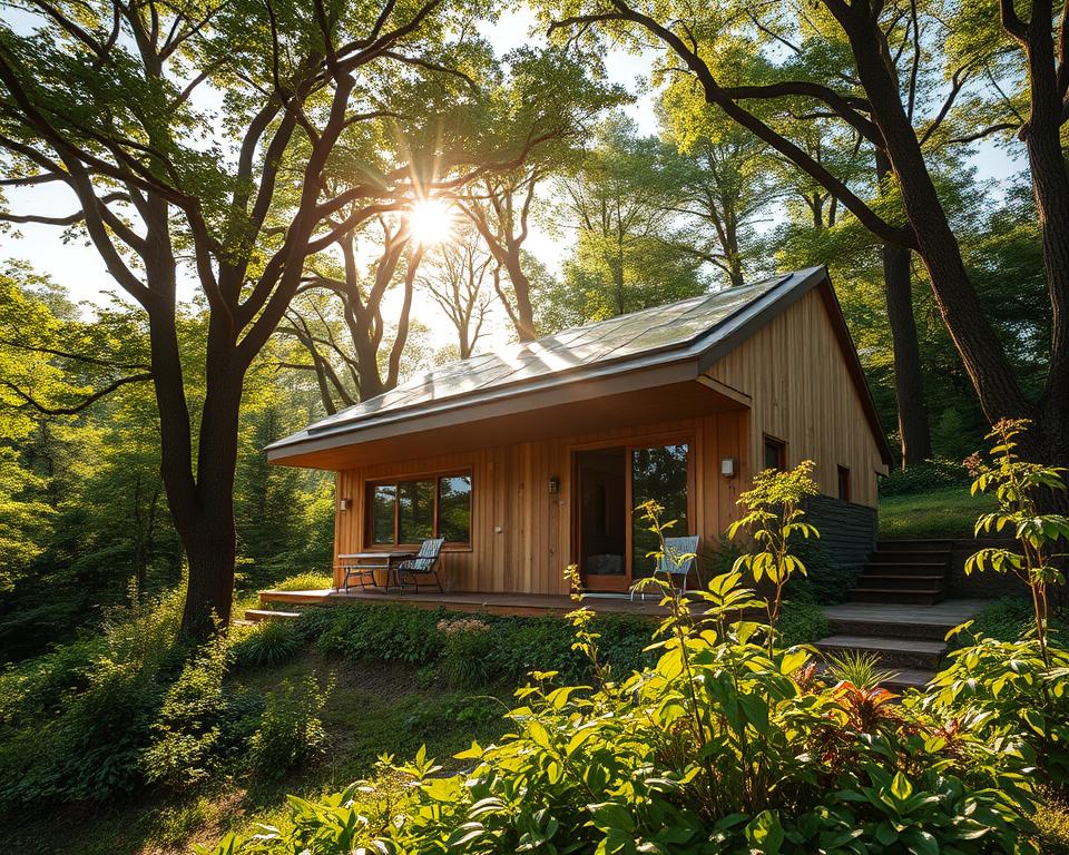 Umweltfreundliches Gartenhaus Biohort