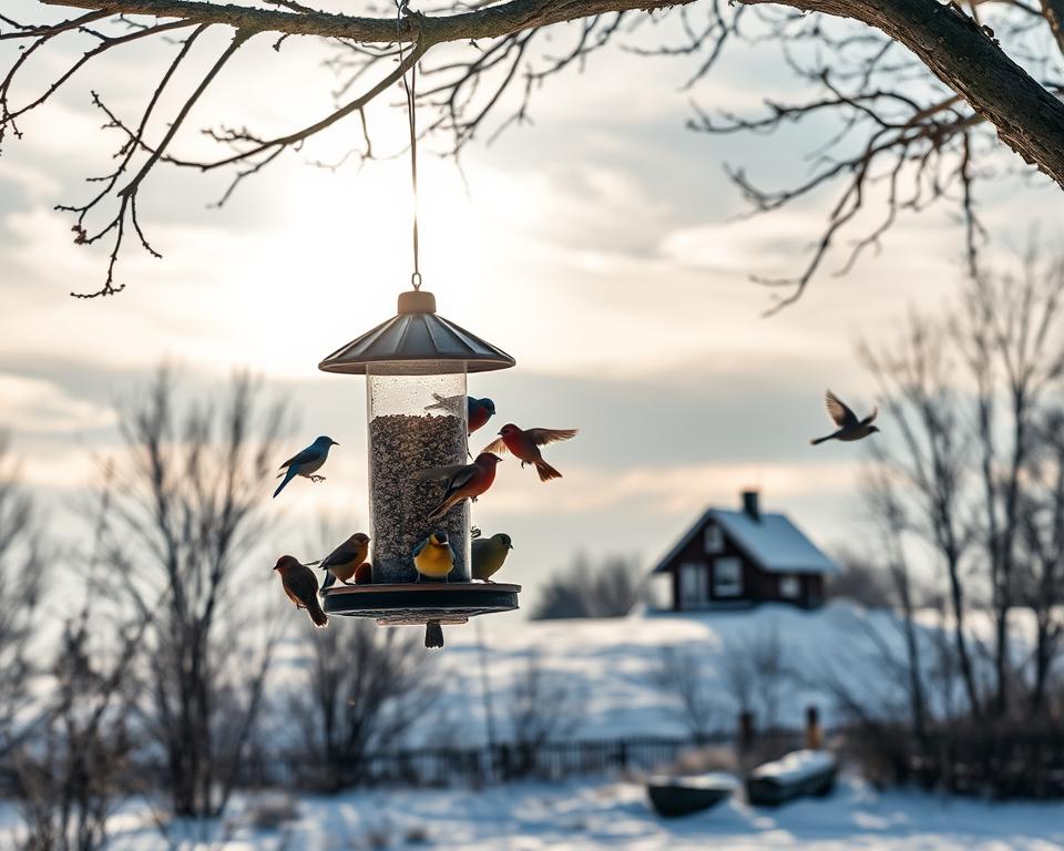 Vogelfütterung Zeitpunkt