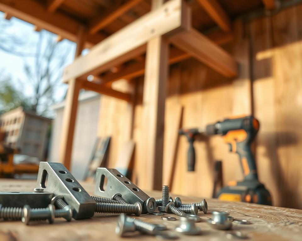 Wandbefestigung Vordach Montage