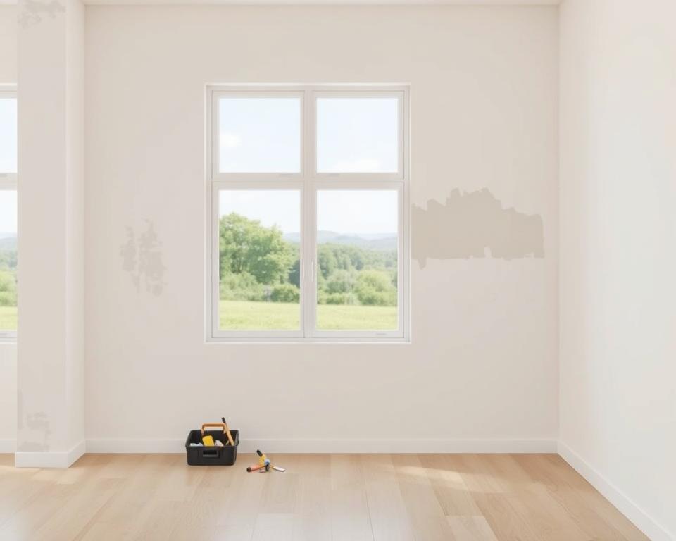 Wandstreichen Fehler vermeiden