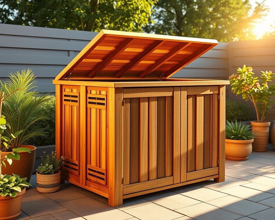 Wasserdichte Terrassenbox Konstruktion