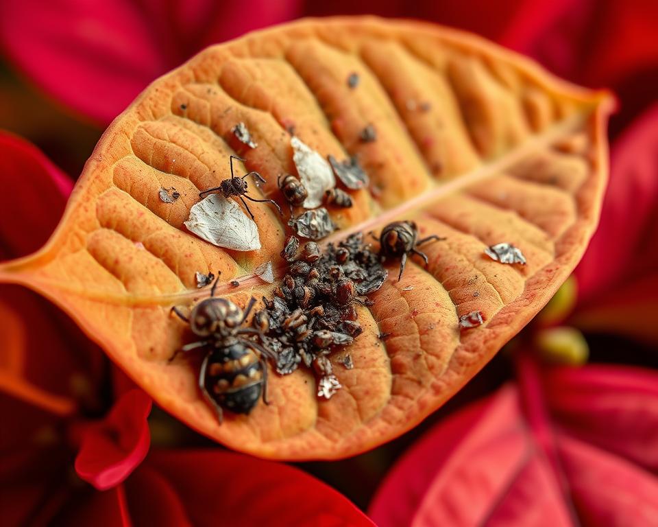 Weihnachtsstern Schädlingsbefall