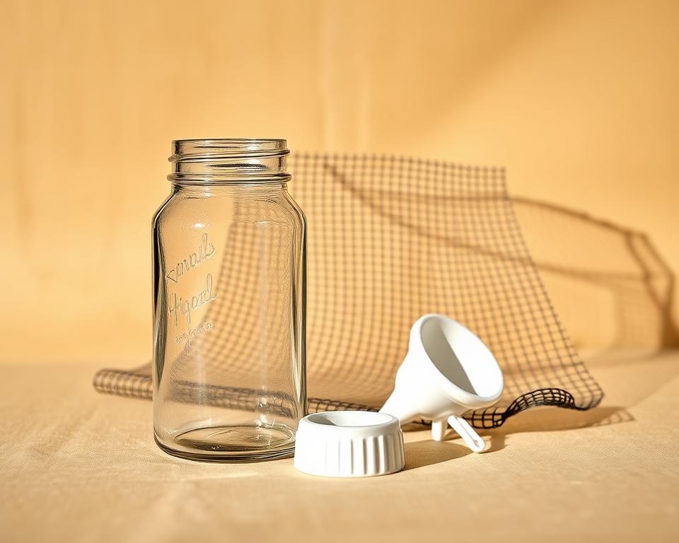 Wespenfalle Materialien