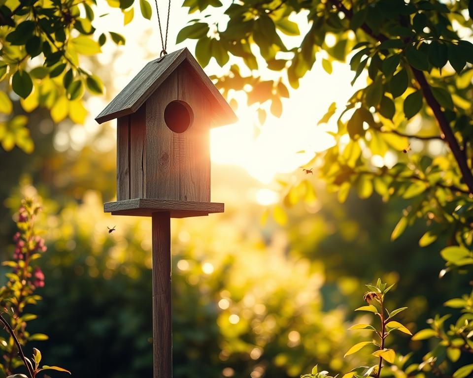 Wespenfalle Zeitpunkt