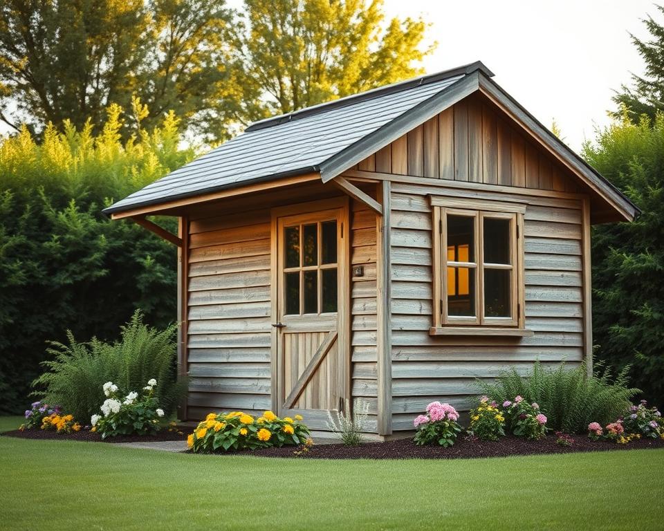 Wetterbeständiges Gartenhaus Holzschutz
