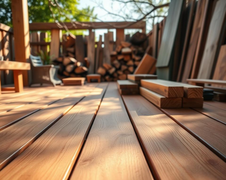 Witterungsbeständige Hölzer im Außenbereich