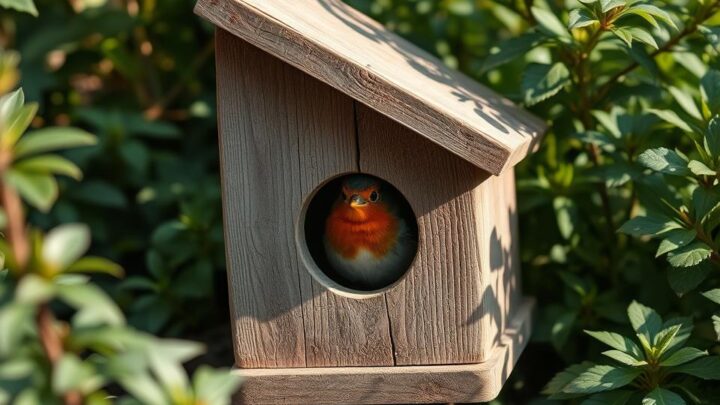 Bauanleitung Nistkasten Rotkehlchen – Einfach erklärt