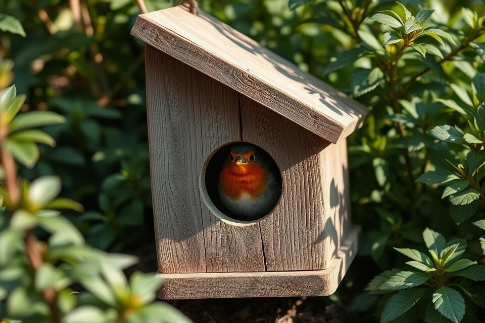 Bauanleitung Nistkasten Rotkehlchen – Einfach erklärt