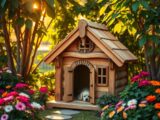 besondere Hundehütte für den Garten bauen