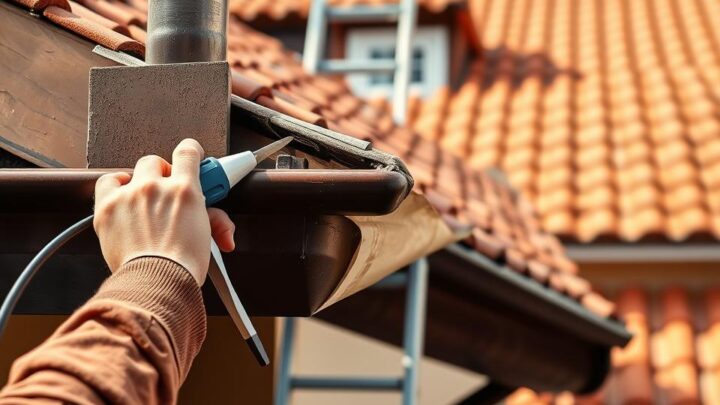 Dachrinne reparieren – Anleitung für Heimwerker