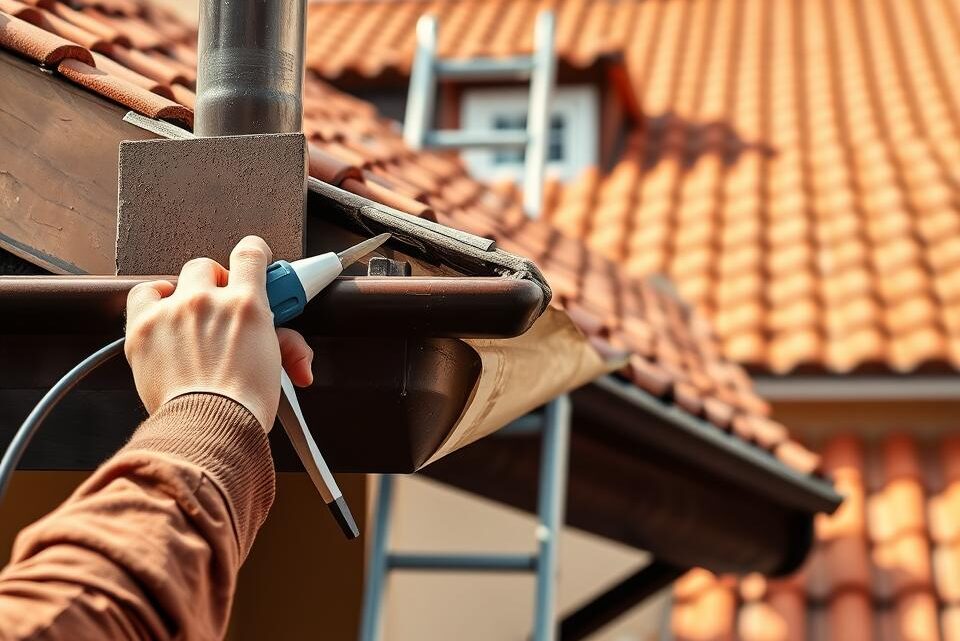 Dachrinne reparieren – Anleitung für Heimwerker