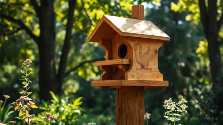 Eichhörnchen Futterhaus selber bauen – DIY Anleitung