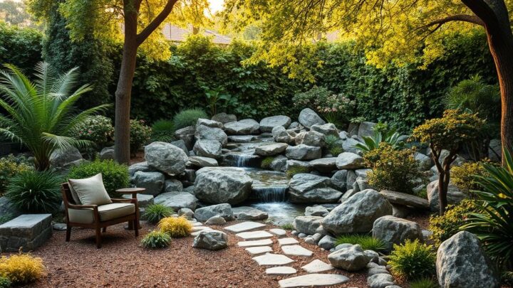 Feldsteine für den Garten – Gestaltungstipps & Ideen