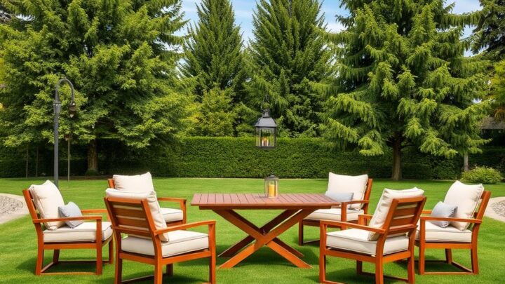 Hochwertige Garten-Garnitur für Ihren Outdoor-Bereich