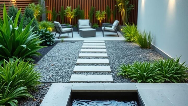 Gartengestaltung klein modern pflegeleicht – Ideen & Trends