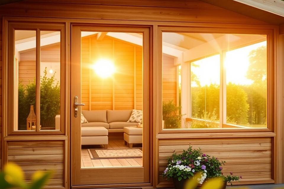 Gartenhaus Sunbeam Iso – Hochwertige isolierte Gartenhäuser