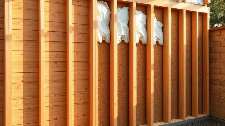 Gartenhaus Wände richtig aufbauen und isolieren