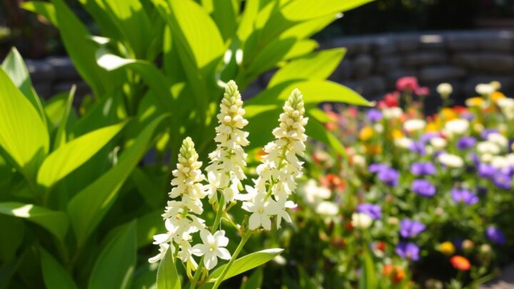Grünlilie im Garten anpflanzen und pflegen