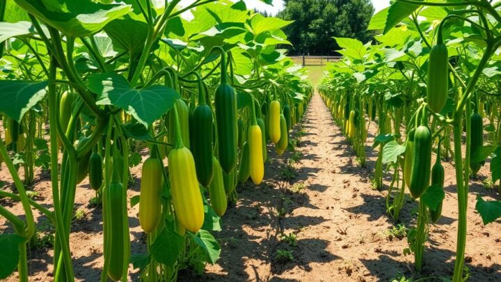 Gurken anbauen freiland: Tipps für reiche Ernte