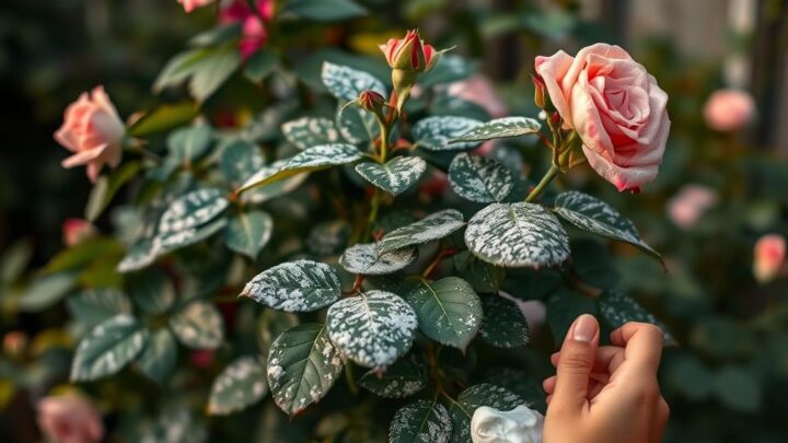Hausmittel gegen Rosenrost und Mehltau bei Rosen