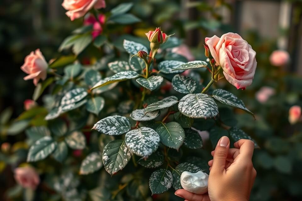Hausmittel gegen Rosenrost und Mehltau bei Rosen