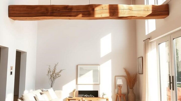 Holzbalken Deko selber machen – DIY Ideen für Zuhause