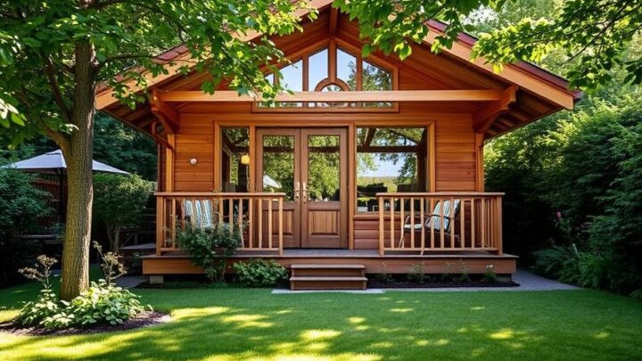 Karibu Gartenhaus Kandern 2 – Ihr Holzhaus im Garten