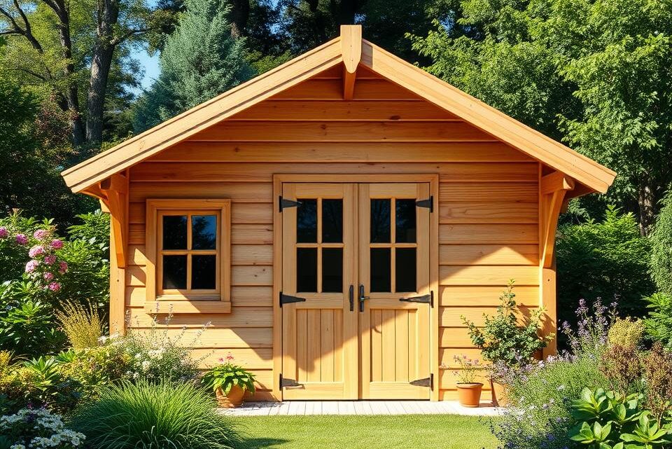 Karibu Woodfeeling Gartenhaus Felsenau