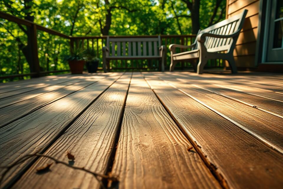 Kesseldruckimprägniertes Holz für den Außenbereich