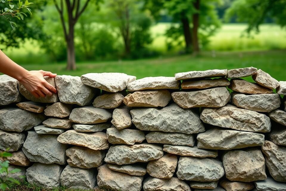Natursteinmauer bauen – Schritt für Schritt Anleitung