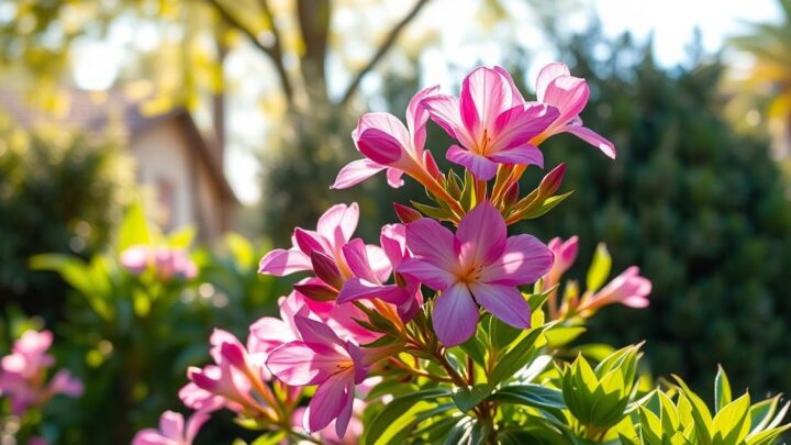 Oleander schneiden nach überwintern – Pflegetipps