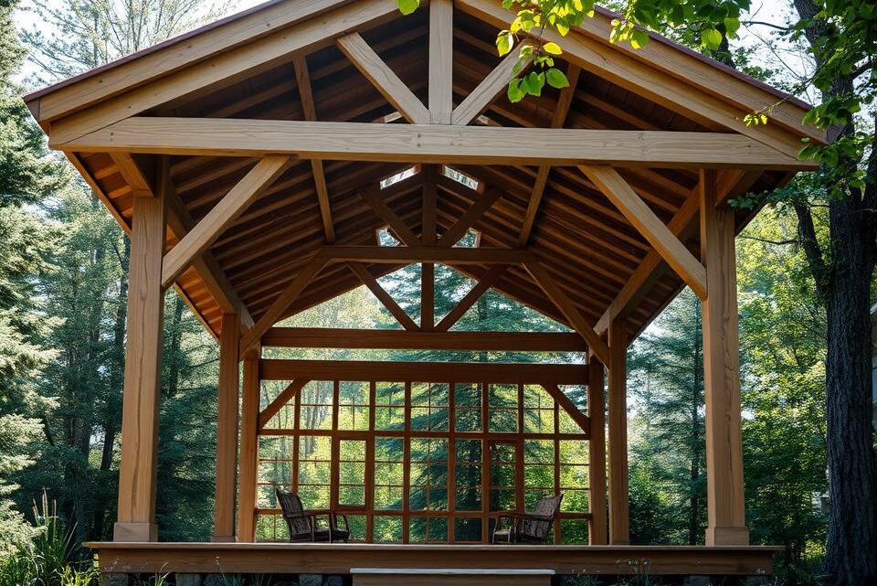 Pavillon holz selber bauen – Schritt für Schritt Anleitung