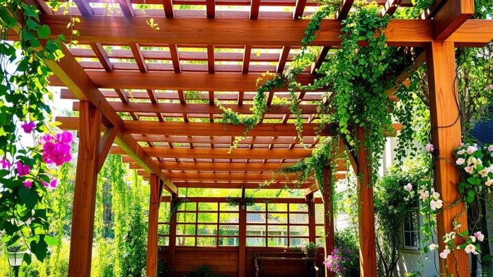 Pergola bauen Anleitung – Schritt für Schritt zum Ziel