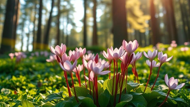 Pflege Alpenveilchen