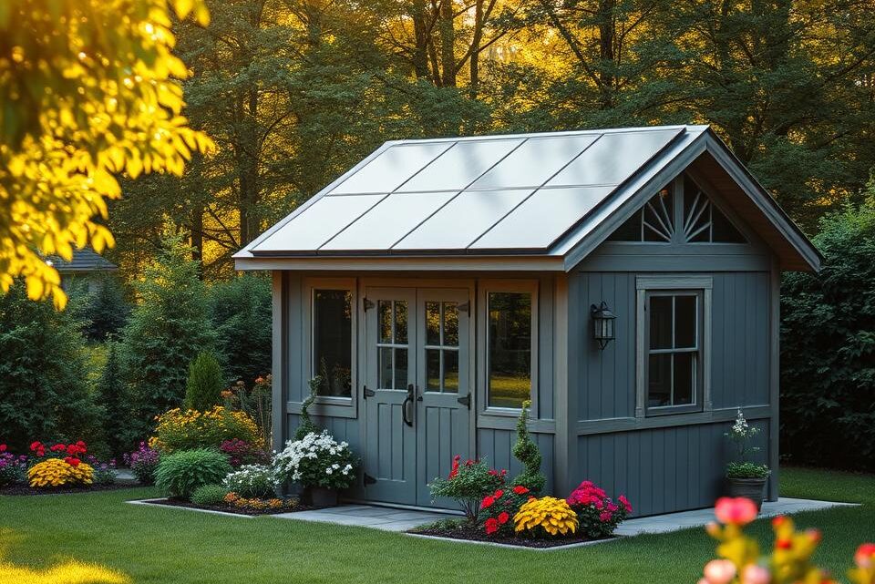 PV-Anlage Gartenhaus: Solarstrom für Ihren Garten