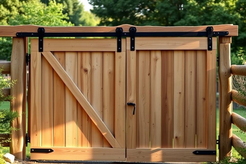Ein Schiebetor selber bauen Holz – DIY Anleitung