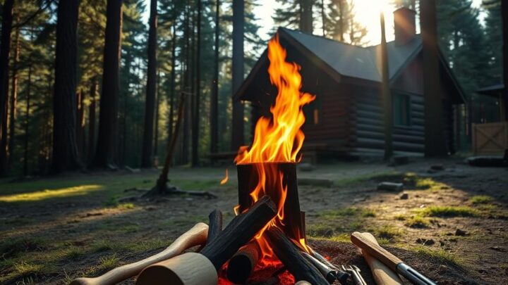 Schwedenfeuer selber machen – Einfache Anleitung