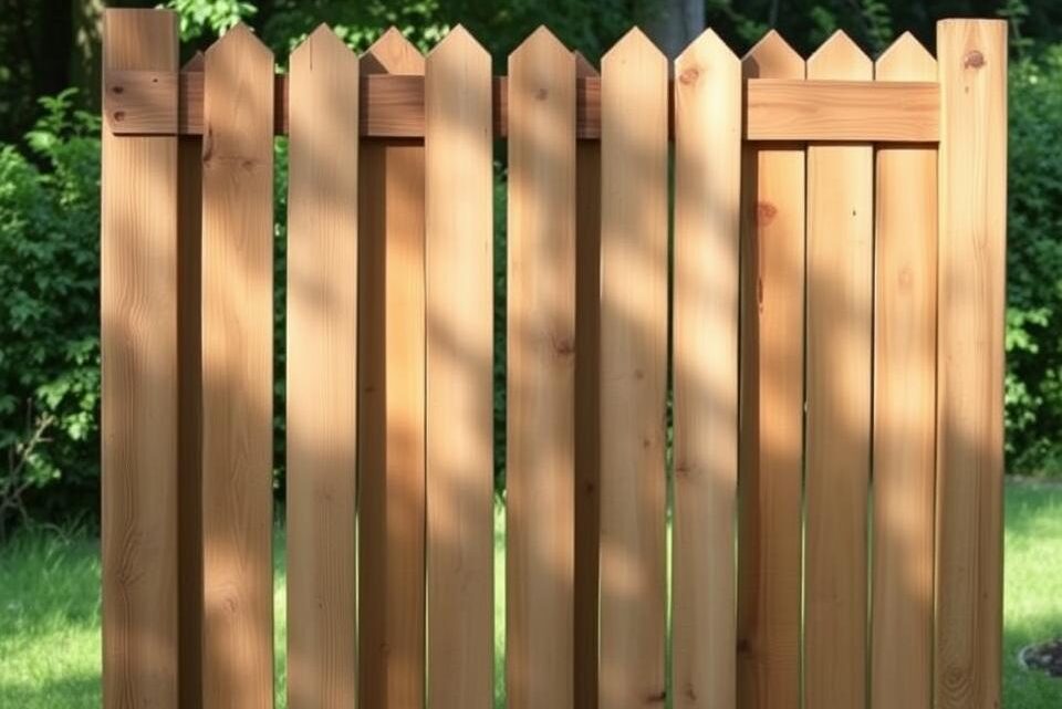 Sichtschutz aus Brettern selber bauen – DIY-Anleitung