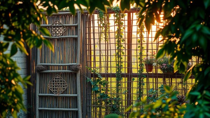 Sichtschutz Garten Ideen selber machen – DIY Gestaltung