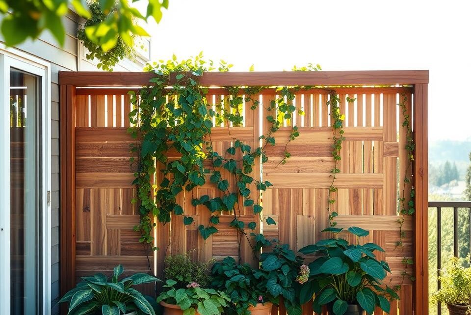 Sichtschutz Terrasse selber bauen – DIY Anleitung