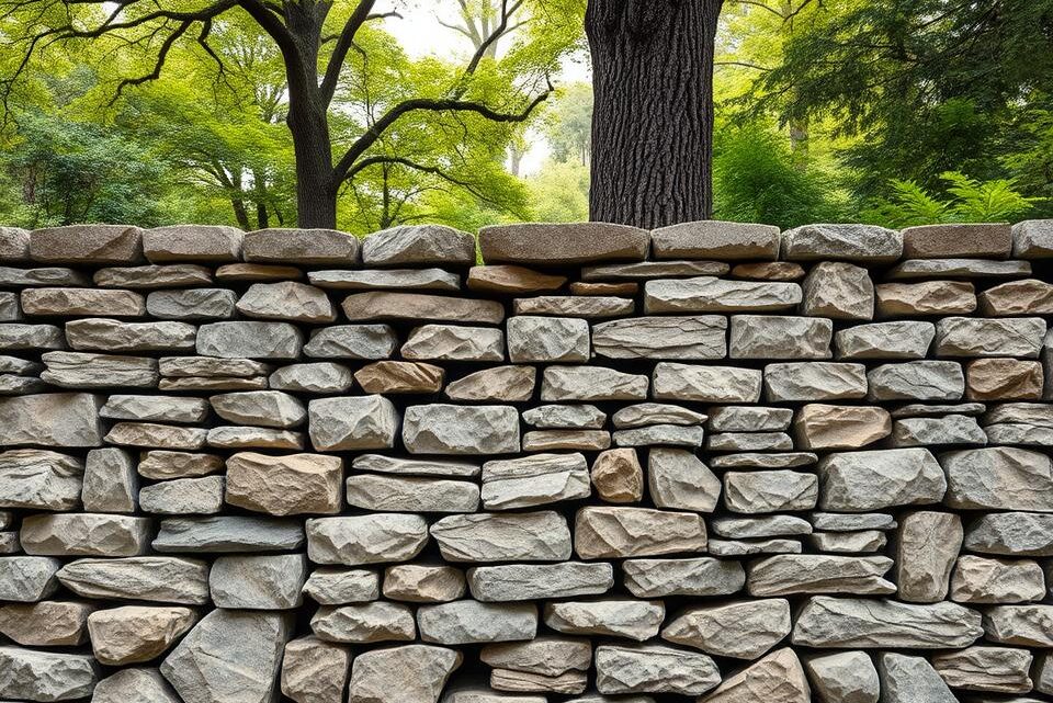 Steine für Mauerbau im Garten – Gestaltungsideen
